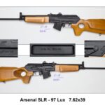 Rare Milled Arsenal SLR  97 Lux Low Serial 7.62x39