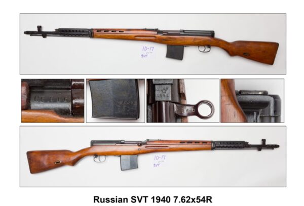 Russian SVT 7.62x54R 1940 WWII SVT-40