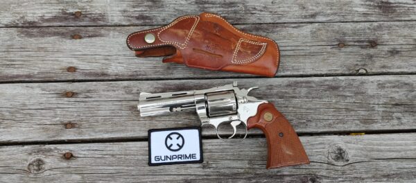 Colt Diamondback 38 Special 4" Nickel 1977