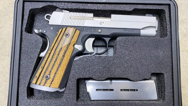 Used Sig Sauer 1911 C3 Plus 45 Auto 2-Tone Night Sights One Mag