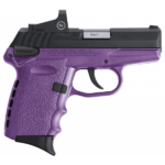 Sccy CPX1 9mm Purple W/ Crimson Trace Red Dot CPX-1-CBPURD