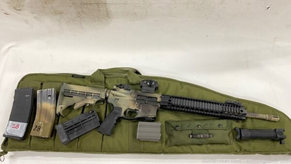 Double Star Star-15 5.56mm NATO 16" 30rd Camo/Blk Sig Romeo 5 AR-15