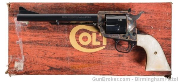 Colt 3rd Gen SAA 44 SPL 7.5" 1979 Box Pearl NF