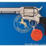 Colt 3rd Gen SAA 45 Nickel 5.5" Box 1996