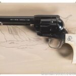 Colt SAA 45 5.5" Blue/Nickel Nevada1964 Cased Cnt.