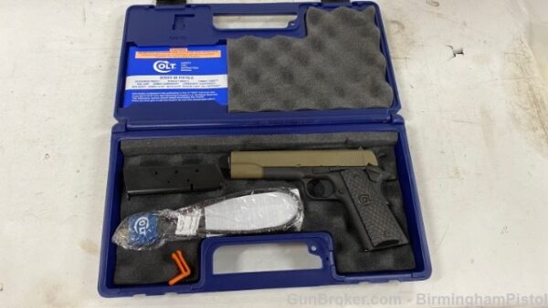 Colt M1991A1 .45 ACP Cerakote/Matte Blued Talo Edition