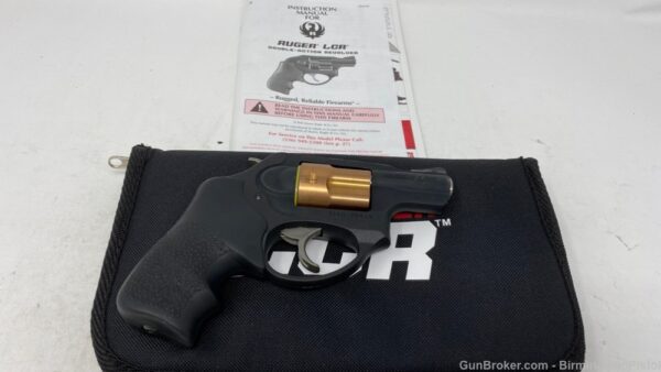 Ruger LCRX .38 Spl +P 1.875" 5rd Blk/Copper Hogue Grips - new!