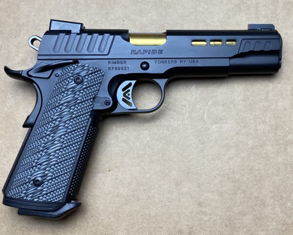 Used Kimber Rapide 10MM Black Gold Truglo TFX Pro 3000384