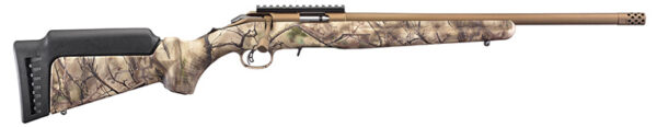 Ruger American Rimfire 22 LR Go Wild Camo 18" Threaded Barrel 8372