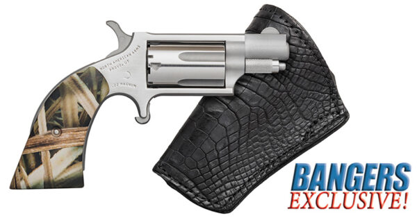 North American Arms Mini-Revolver 22 Mag Gator Skin NAA-22MS-GHI-Bl