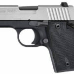 Sig Sauer P938 9mm 2-Tone Stainless 938-9-T-NBS-AMBI