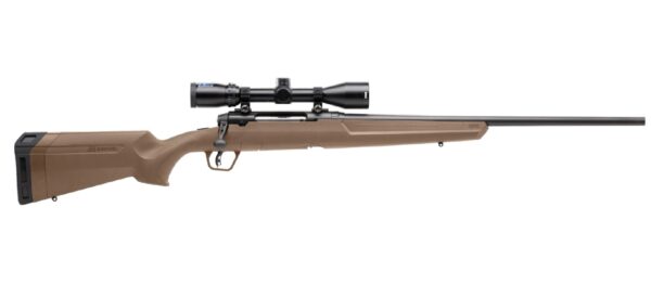 Savage Axis II XP 6.5 Creedmoor FDE Bushnell 3-9X40 Scope 57175