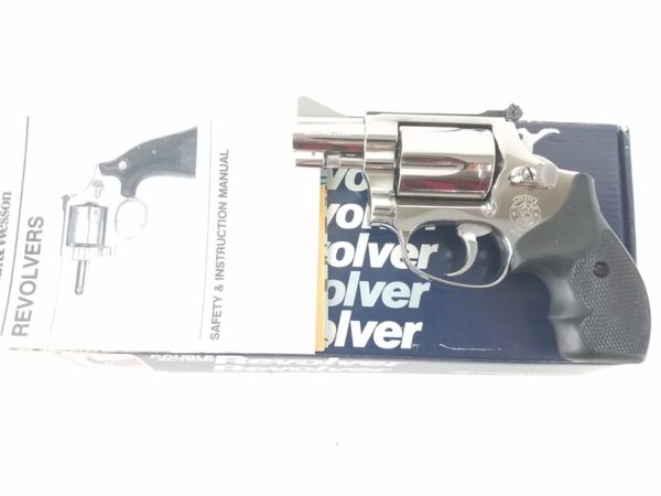 Smith & Wesson Model 60 .38 SPL 2" ADJ Sights Polished SS 5 Shot Used