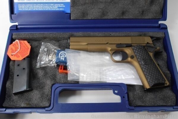 Colt 1911 .45 ACP Burnt Bronze 5" 1991T TALO 45