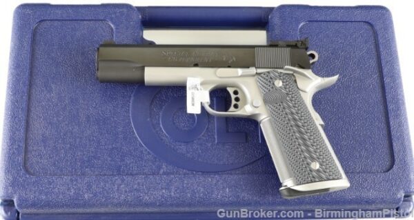 Colt Special Combat .38 Super 5" Two tone