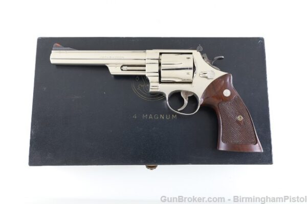 Smith & Wesson 4-Screw Mod 29 ORIG NICKEL 99% 1959