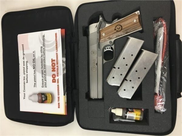 Coonan 1911 45 acp Stainless 100028-009 like new