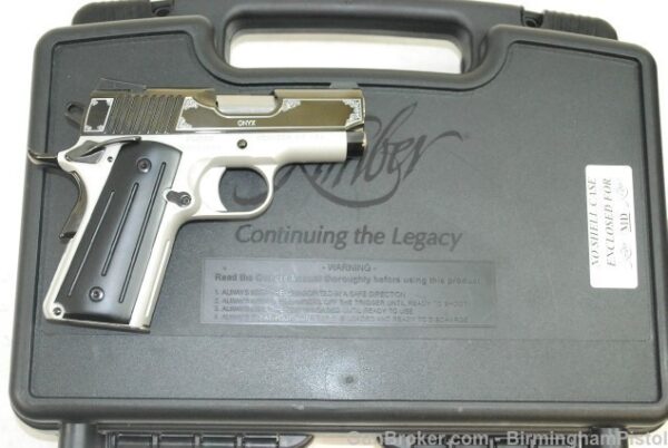 Kimber Onyx Ultra II 9mm 1911 Custom shop