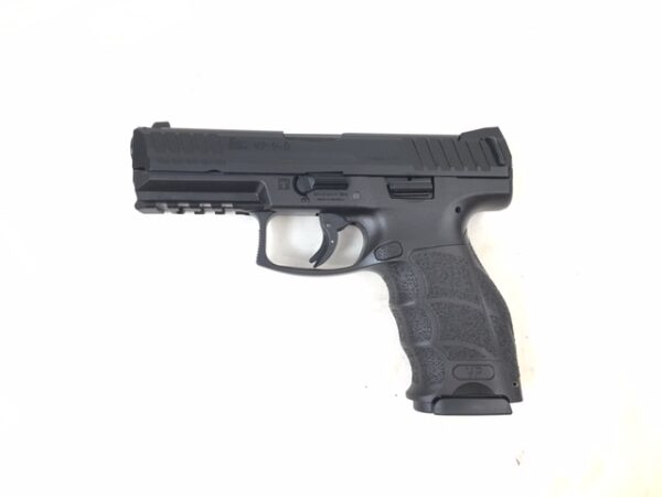 HK VP9-B 9mm 4.09" 15rd Bl 2 Mags Push Button