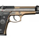 BERETTA 92FS 9MM 4.9" FS 3-DOT 15-SHOT BLUED/BRONZE ITALY