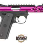 Ruger Mark IV Lite Purple 22 LR Davidson's Exclusive Threaded Barrel 43915