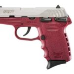 SCCY CPX-1 9mm Stainless Red W/Safety 2- 10 Round Magazines CPX-1TTCR