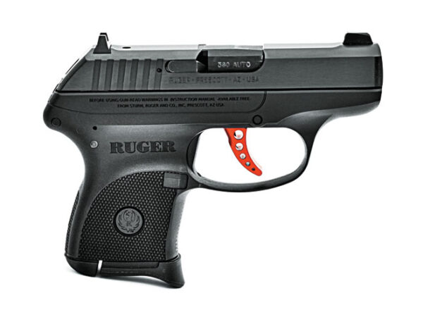 Ruger LCP-C 380 acp Custom Red Trigger 3740