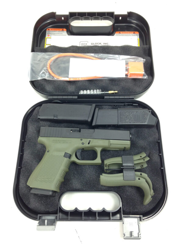 Glock 19 Gen 4 9mm BATTLEFIELD GREEN G19 - FREE SHIPPING