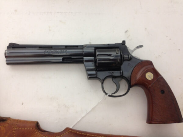 Colt Python 357 Mag 6" Blue Revolver 1978