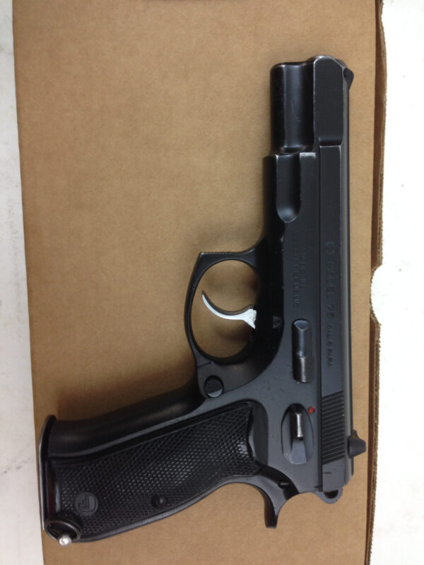 CZ 75 9mm DA 4.75" Pistol 16rd Experienced