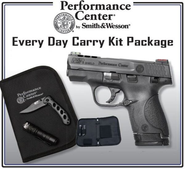 Smith & Wesson M&P 9 SHIELD PERFORMANCE KNIFE & LIGHT KIT NEW 12067