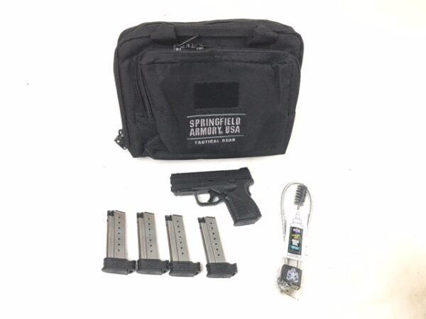 Springfield XDs 9mm 3.3"" Black 5 Mags & Range Bag