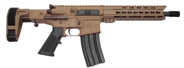 Diamondback DB15 300 Blackout Pistol Maxim CQB Brace FDE Finish DB15PC300FDE8M