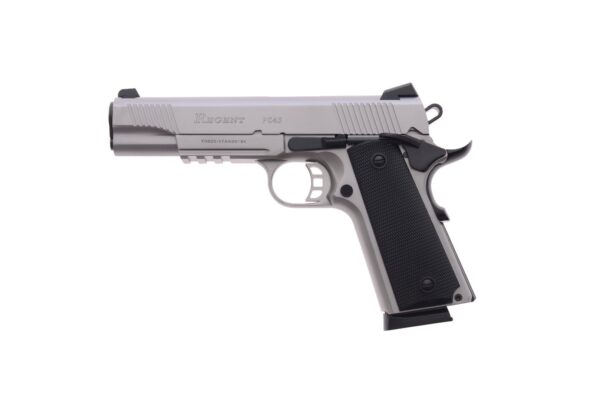 TISAS 1911 45 ACP REGENT PC45 - STAINLESS STEEL RAIL