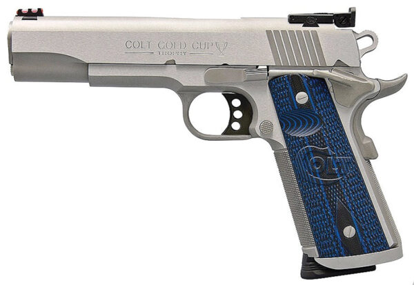 Colt Gold Cup Trophy 38 Super 5" Barrel Stainless Steel O5073XE