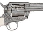 Taylor's & Company 1873 Outlaw Legacy Nickel Engraved 45 Colt 4.75" OG1402