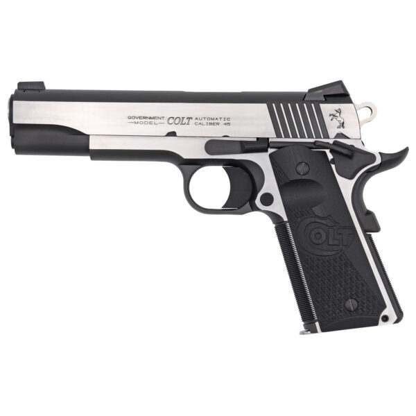 Colt Combat Elite Government 1911 45 ACP Stainless Steel 5" Barrel O1070CE