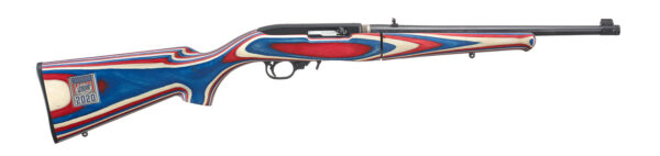 Ruger 10/22 22 LR Take Down TALO Model Red White Blue 31126