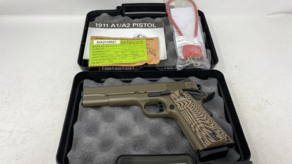 Rock Island Rock Standard Full Size M1911 A1 .45 ACP 5" 8rd 1911 51514