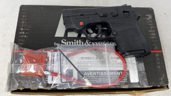 Smith & Wesson Bodyguard 380 ACP w/ Crimson Trace Laser - used