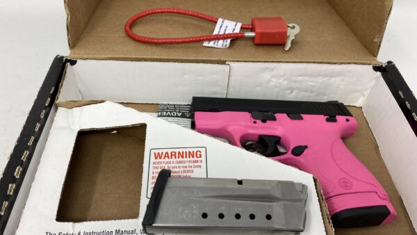 Smith & Wesson M&P9 Shield Black/Pink 180051