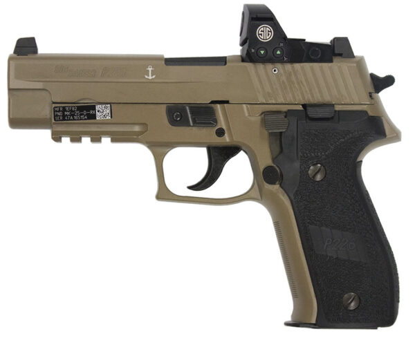 Sig Sauer P226 MK25 RX FDE 9mm Luger DA/SA NS MK-25-D-RX