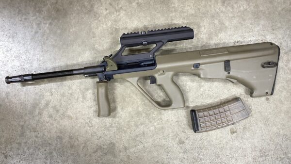 Steyr AUG 20" 3x Optic 5.56 / 223 Green Stock AUG Mags