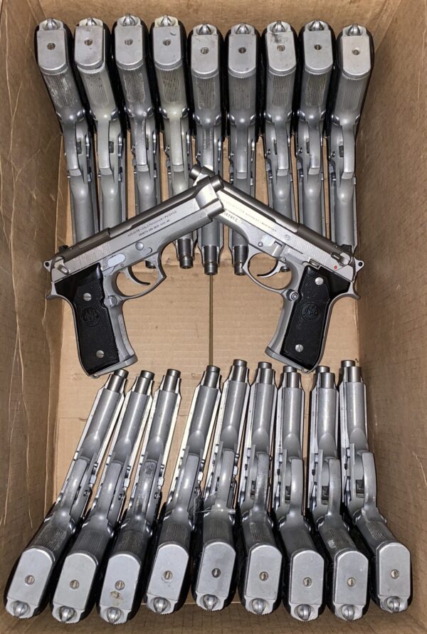 Beretta 92FS Inox Police Trade In Stainless Steel 9mm