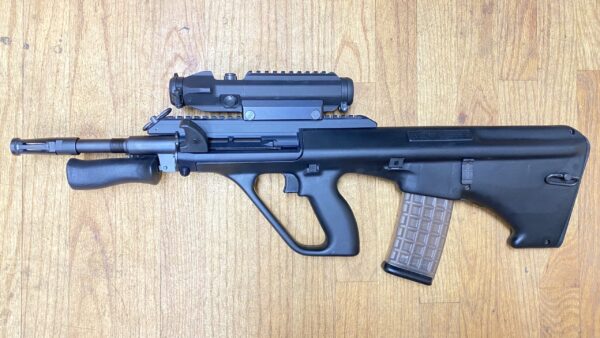 Steyr AUG A3 5.56 / 223 black w/ optic 16" bbl extended rail - used