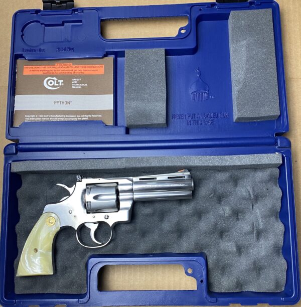 Colt Python Elite Circa 1999 4" Stainless Steel 357 Mag I3040CS