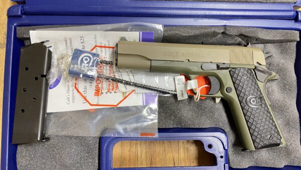 Colt Government Model 45 ACP OD Green/FDE Cerakote TALO 1 of 300 CLTO1991TODFDE