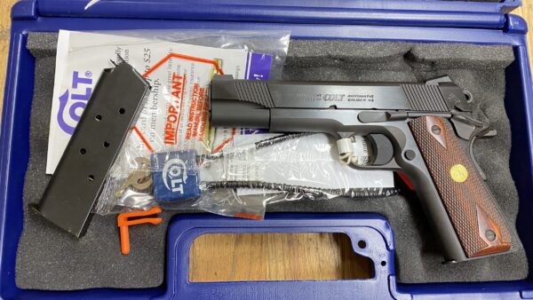 Colt Custom M1991A1 5" 45 ACP Blued CLTO1991ZNM