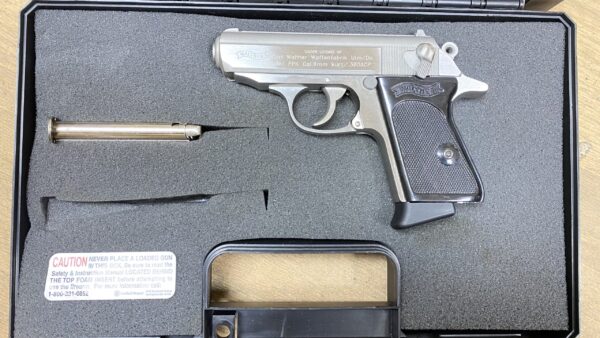 Walther PPK 380 ACP 6 rd Stainless - used great!