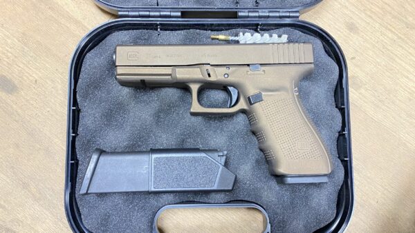 Used Glock 21 Gen 4 45 ACP Bronze Finish Night Sights - excellent condition!